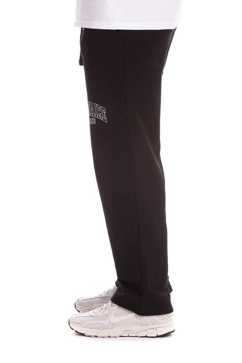 Triple B Cotton Fleece Sweatpants, Alternate, color, BLACK