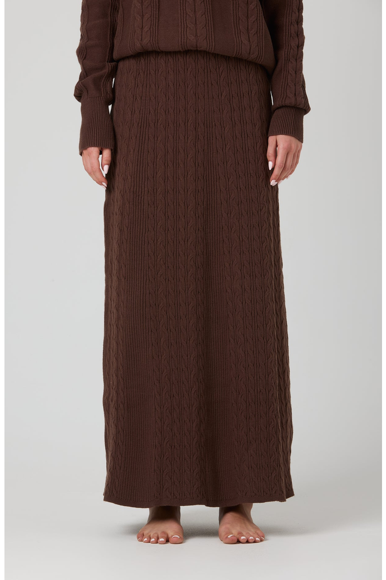 Fanny Skirt, Main, color, Brown