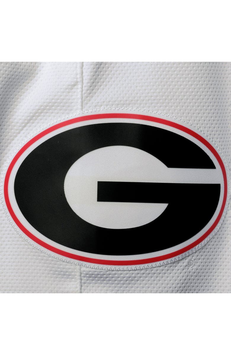 Nike Men's Nike White Georgia Bulldogs Retro Replica Performance Basketball Shorts, Alternate, color, 