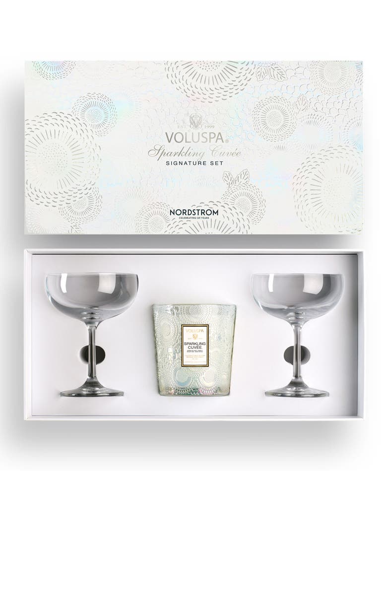 Voluspa Sparkling Cuvée Signature Set - Nordstrom 125th Anniversary, Alternate, color, White