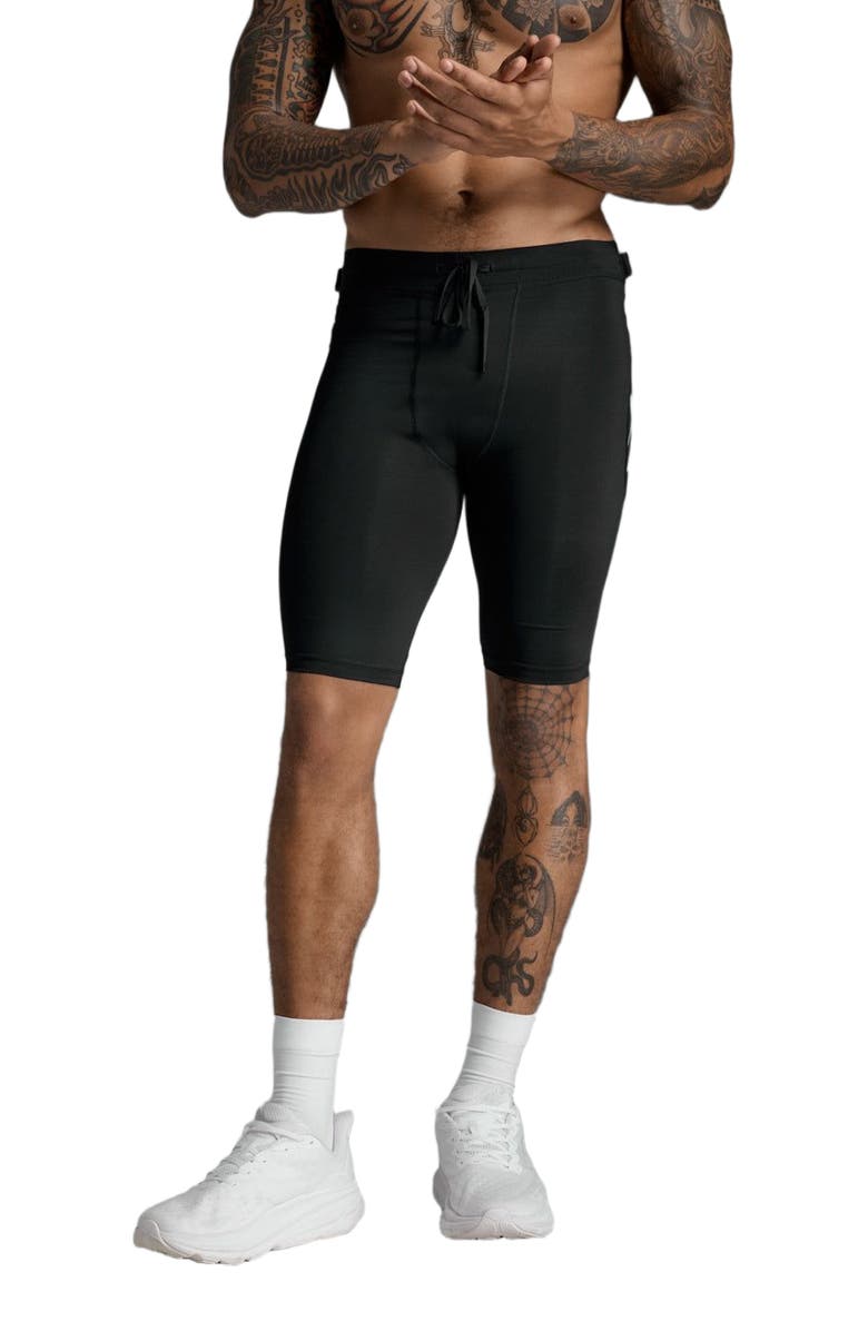 2XU Aero Mesh Compression Shorts, Main, color, Black/Silver Reflective