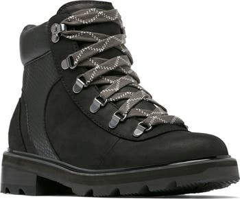 $220 Sorel Women's Lennox Hiker sale Quarry Waterproof Boots 9.5 B (M)