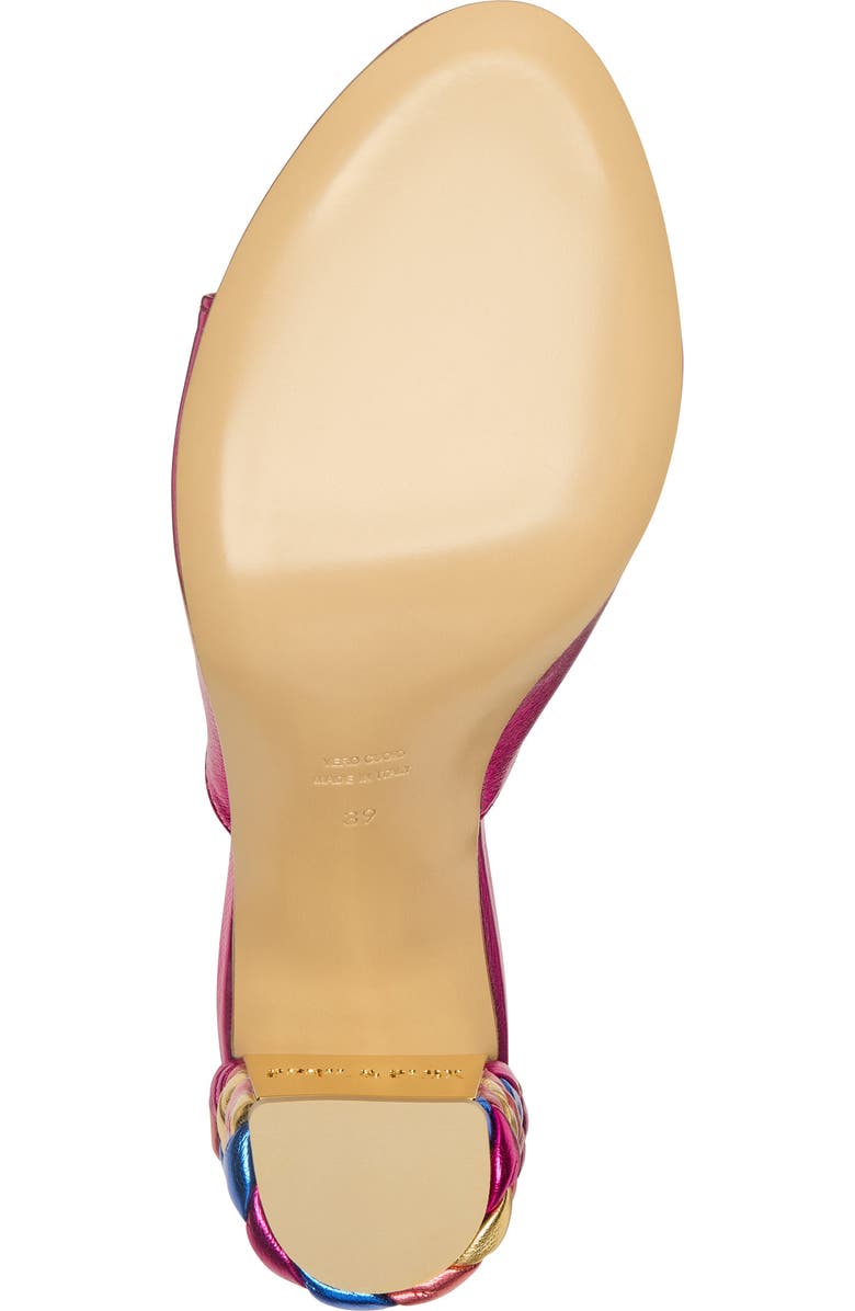 April & Alex Augusta Rose Mule, Alternate, color, Fuchsia