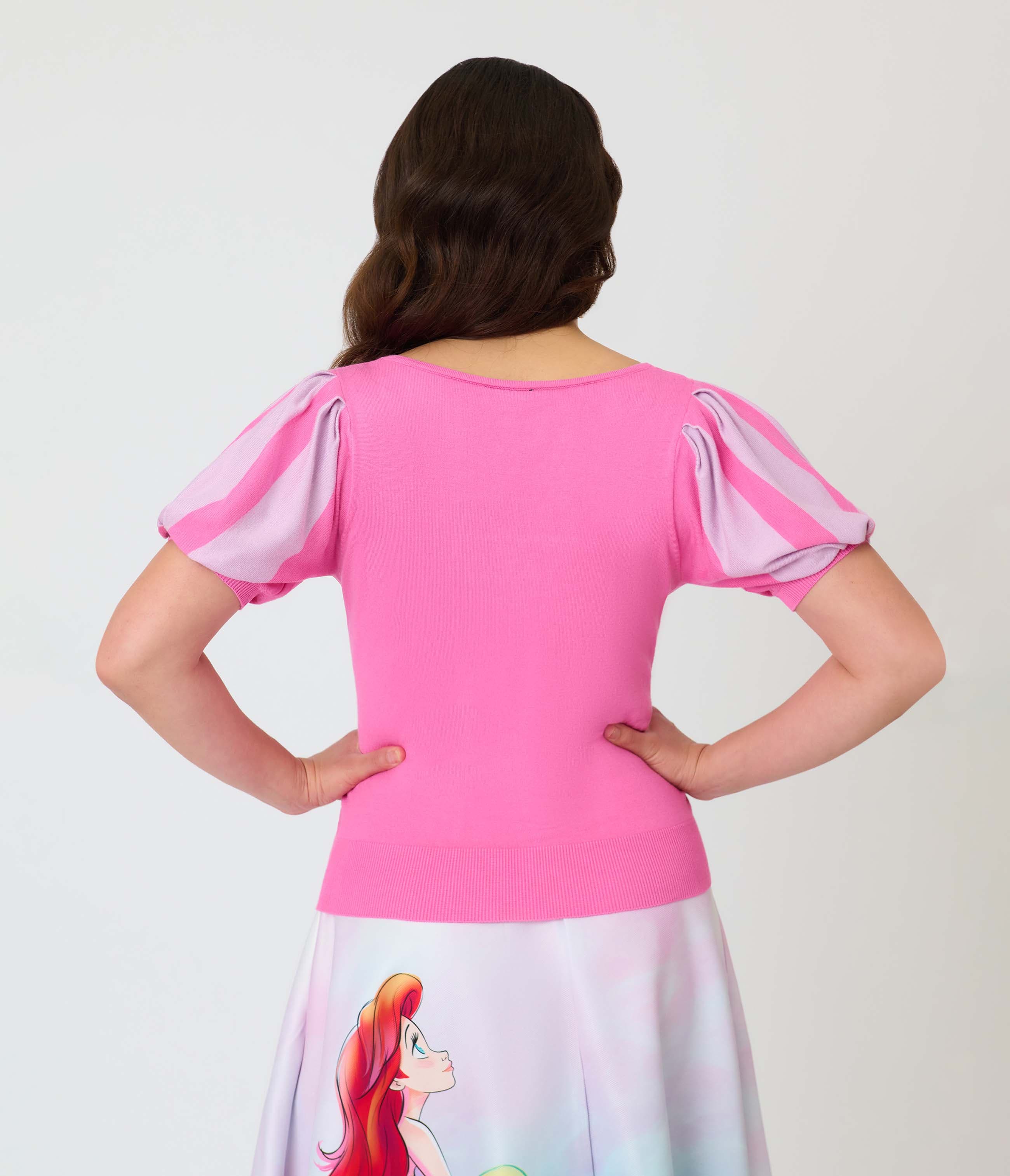 Plus Size Puff Sleeve Sweater - image 2