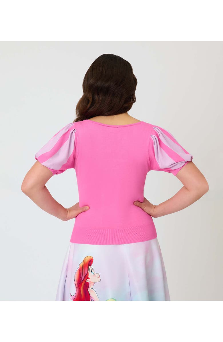 Unique Vintage Puff Sleeve Sweater, Alternate, color, Pale Pink