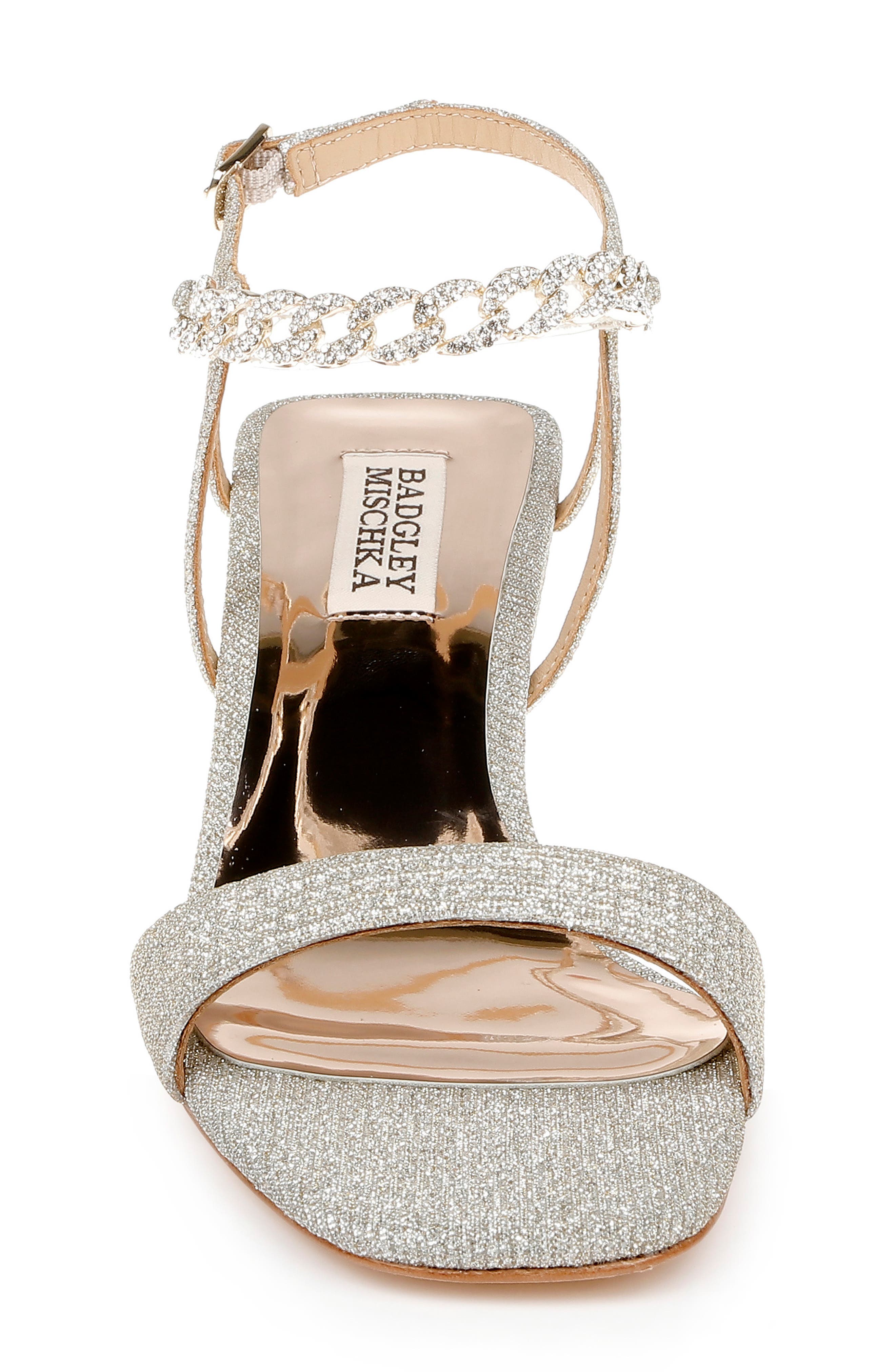 Badgley Mischka Collection Kaelyn Wedge Sandal, Alternate, color, 