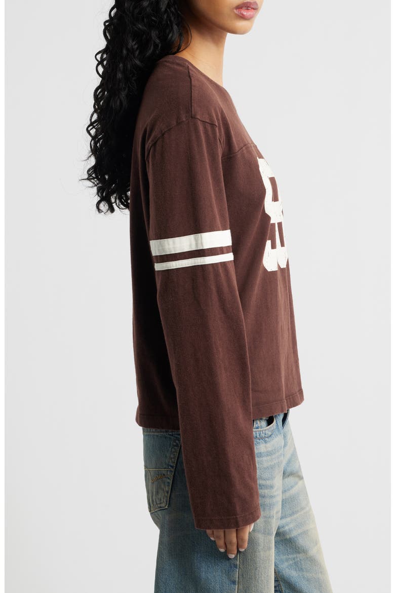 98 Long Sleeve Graphic T-Shirt, Alternate, color, BROWN