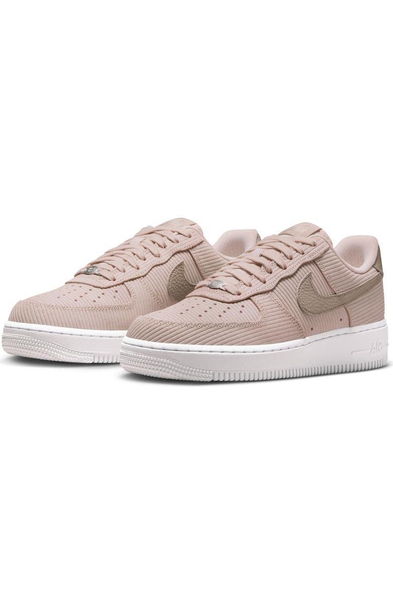 Nike Air Force 1 '07 Basketball Sneaker, Main, color, Clay Red/ Malt/ White/ Silver