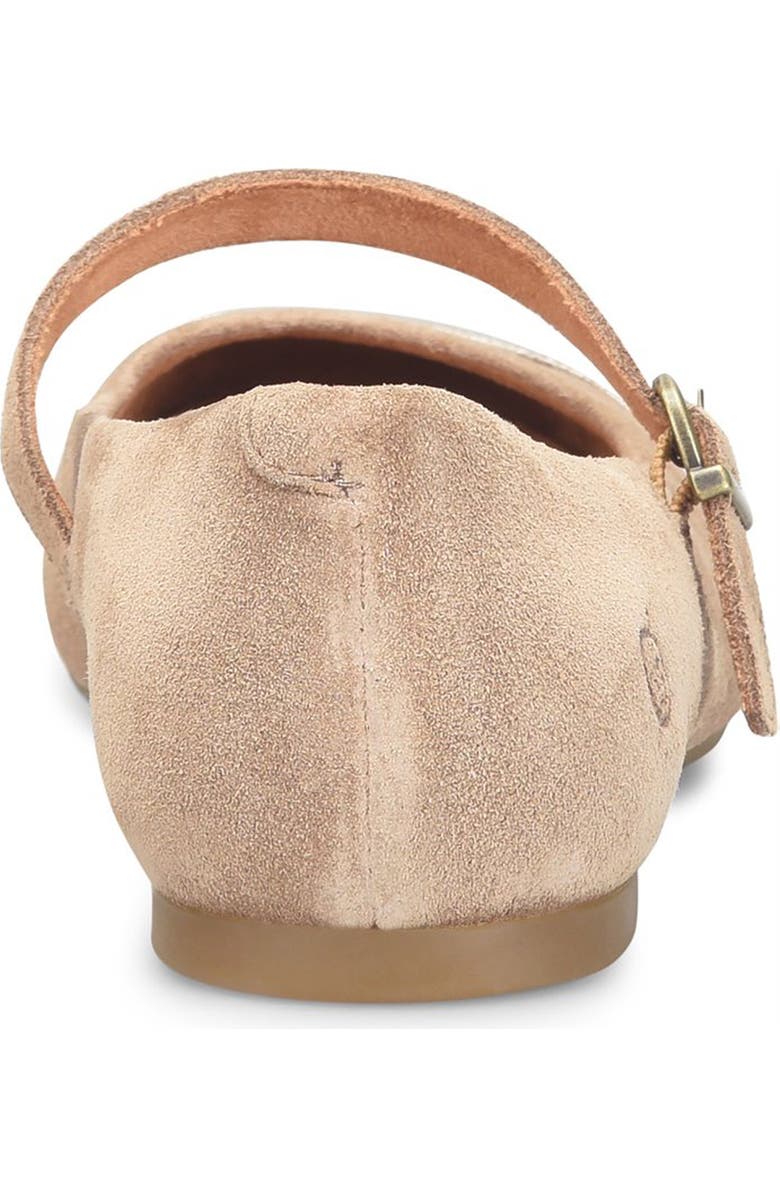Børn Batti Mary Jane Flat, Alternate, color, Taupe/ Gold Combo