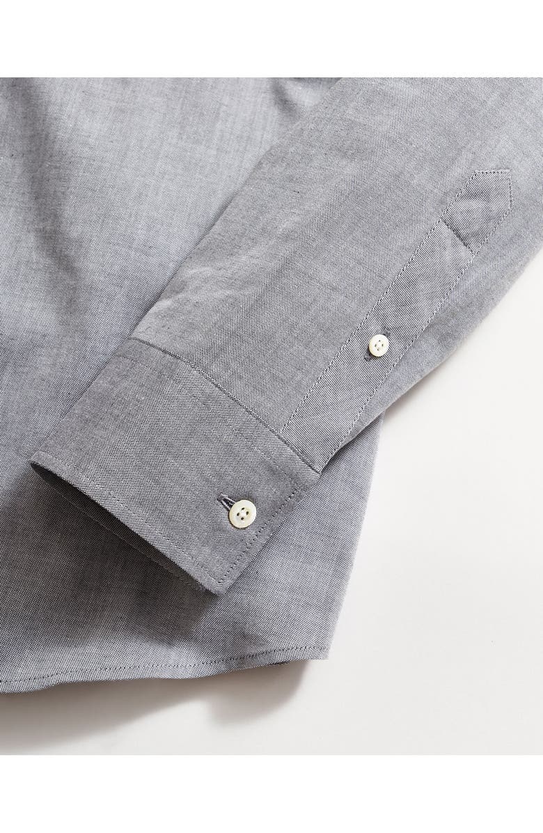 Billy Reid Hutcheson Oxford Dress Shirt, Alternate, color, Light Grey