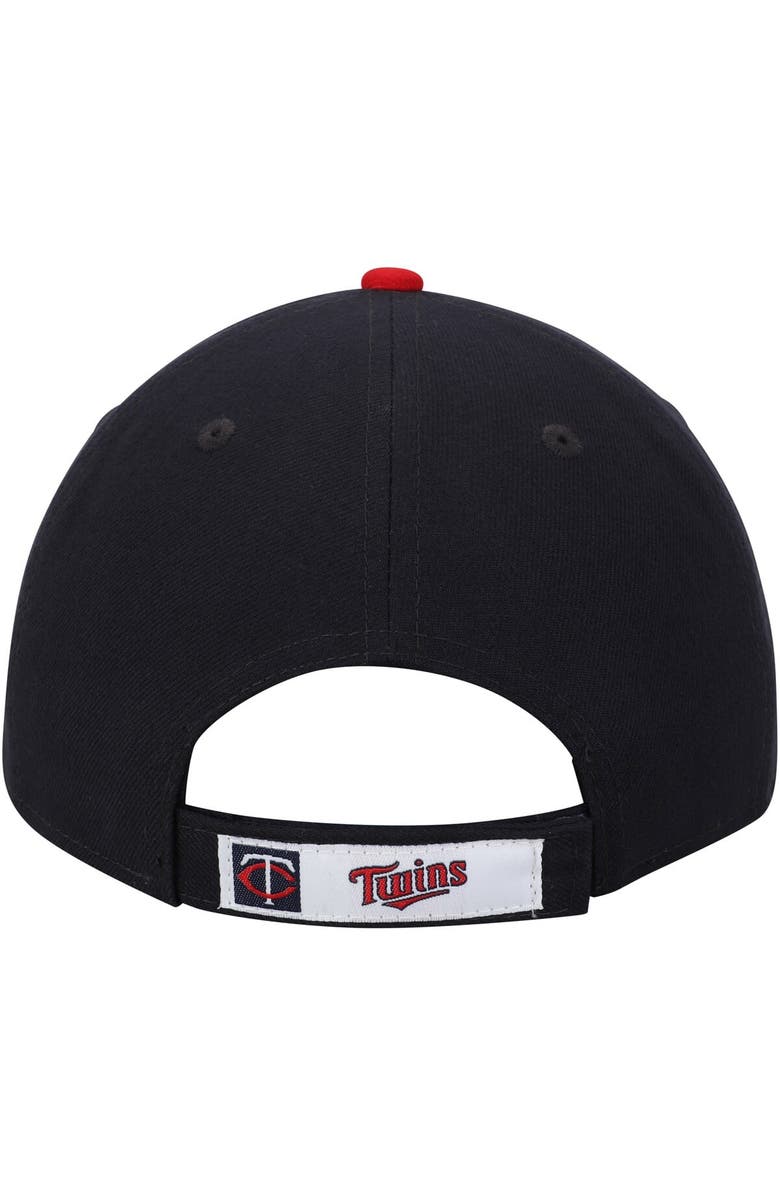 New Era Men's New Era Navy Minnesota Twins The League Road 9FORTY Adjustable Hat, Alternate, color, Navy