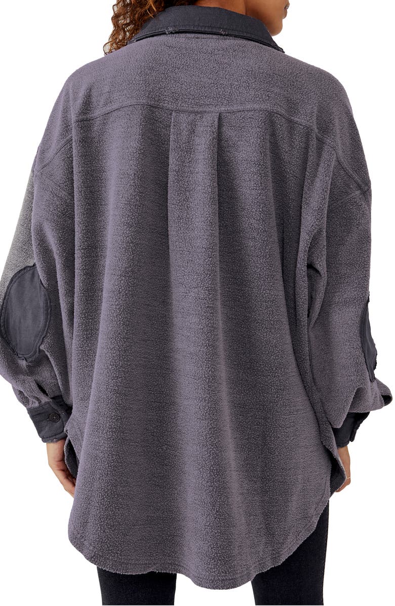 Free People We the Free Ruby Fleece Shirt Jacket, Alternate, color,