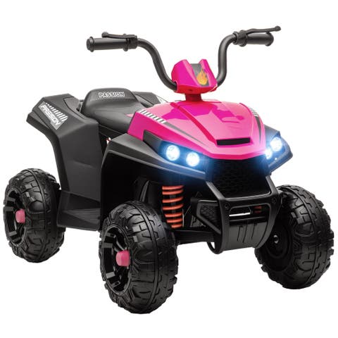 12V Kids ATV Four Wheeler w/ Spring Suspension, Forward & Reverse