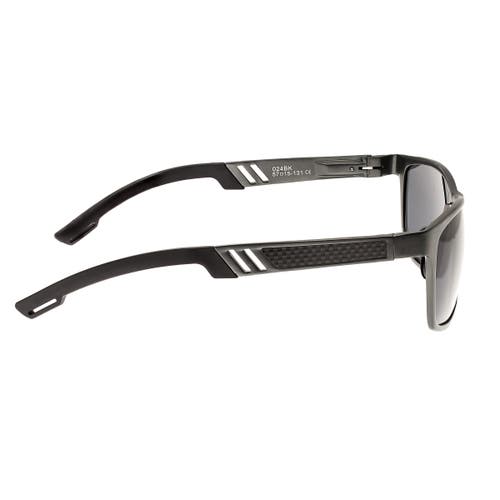 Breed Pyxis Titanium Polarized Sunglasses In Black