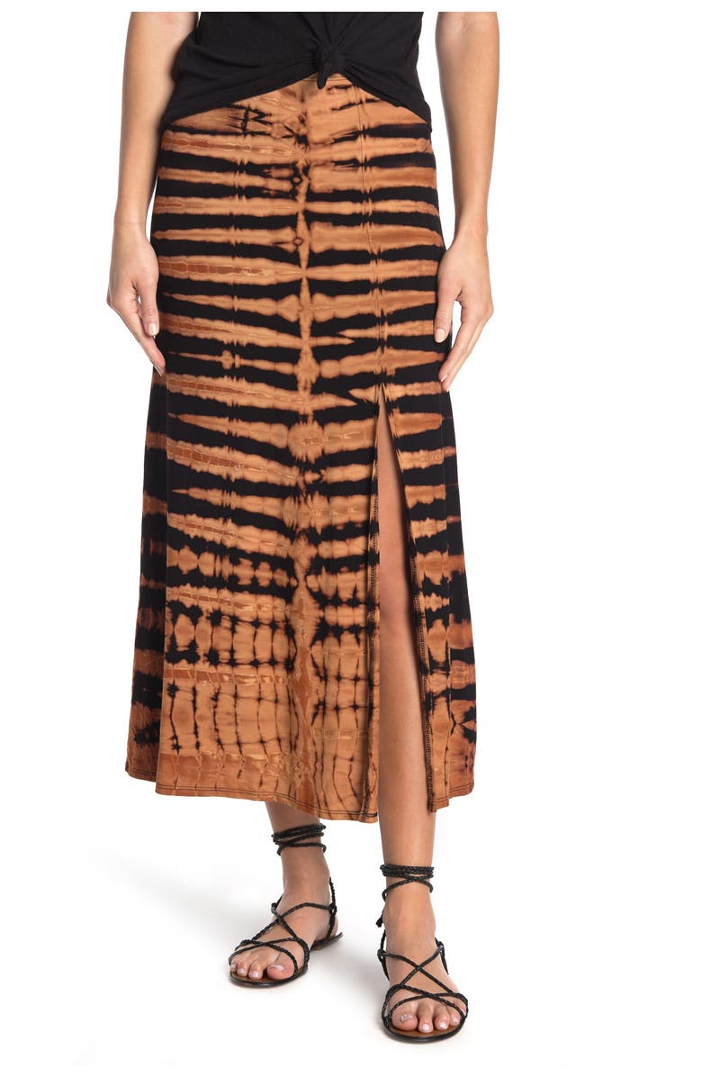 GO COUTURE Jersey Maxi Skirt, Main, color, 