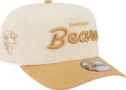 New Era Men's New Era Cream Chicago Bears Herringbone 9FIFTY A-Frame Snapback Hat