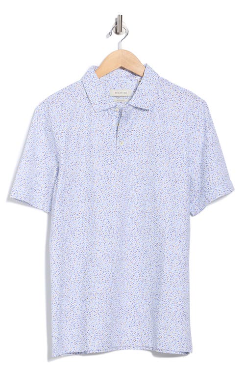 Bugatchi Victor Short Sleeve 8-way Stretch Ooohcotton® Knit Polo In Multi
