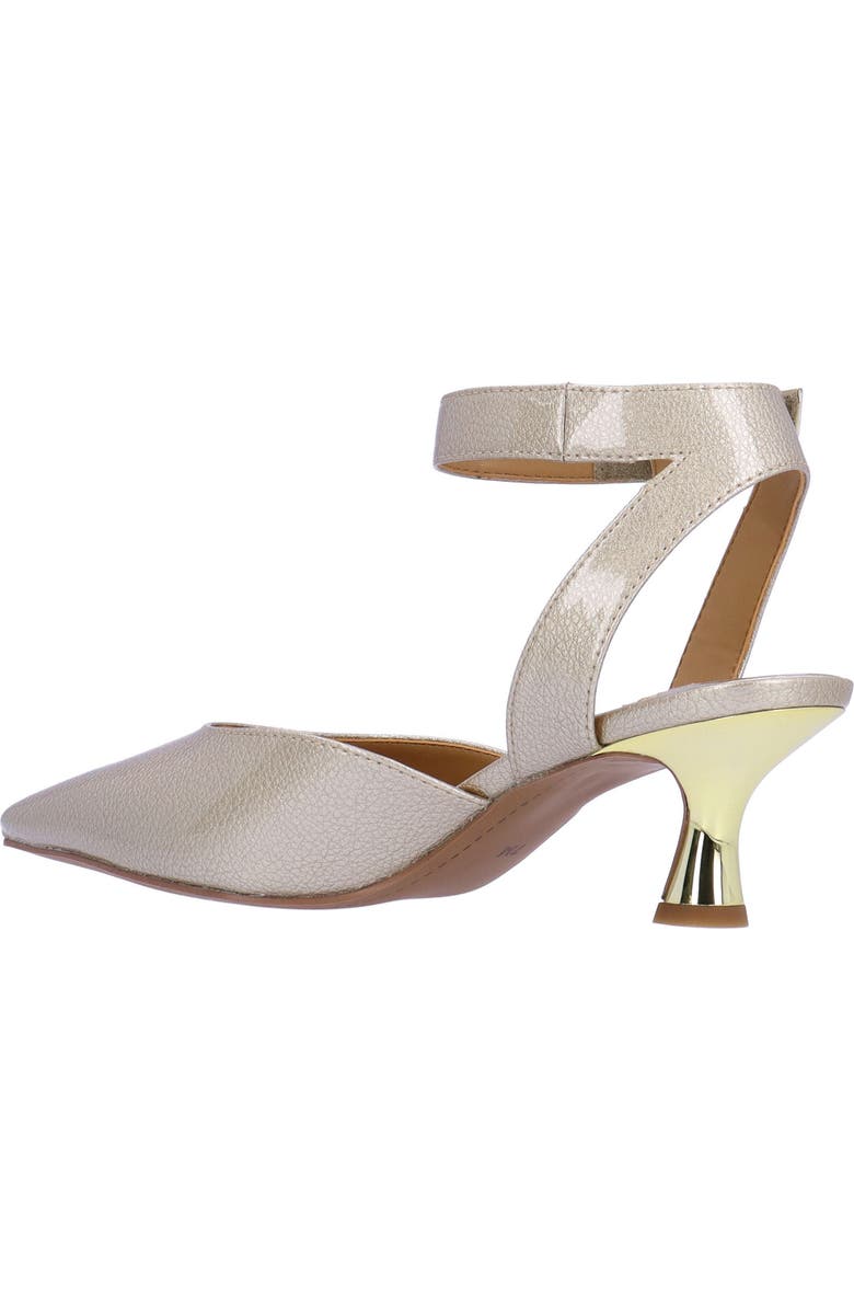 J. Reneé Tamsin Ankle Strap Pointed Toe Pump, Alternate, color, Taupe