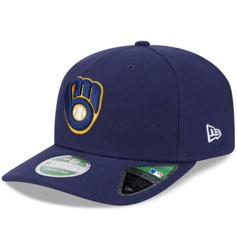 Men
s New Era  Navy Milwaukee Brewers Player Replica 9SEVENTY Adjustable Hat