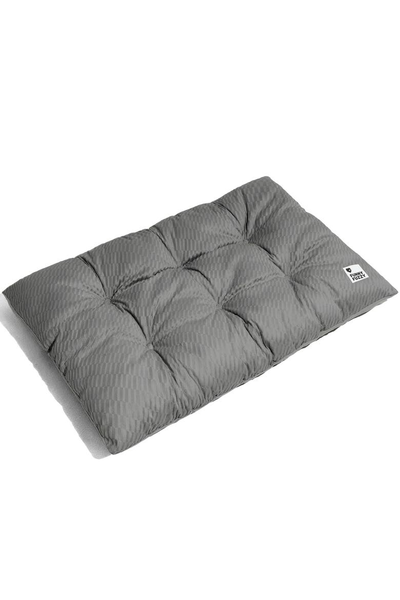 Dual-Sided Plush Washable Dog Pad, Main, color, Deep Grey