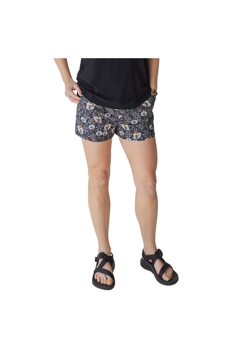Kick Out Board Short - Women's, Alternate, color, Quiet Wildflowers