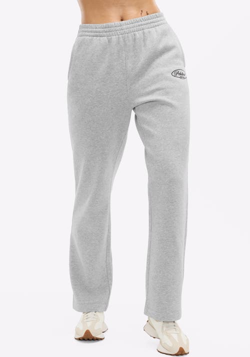 Peloton Soft Fleece Straight Leg Pant In Gray