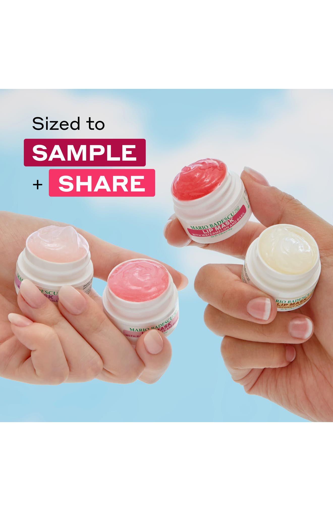 MARIO BADESCU Mini Lip Mask Collection Set | Nordstromrack