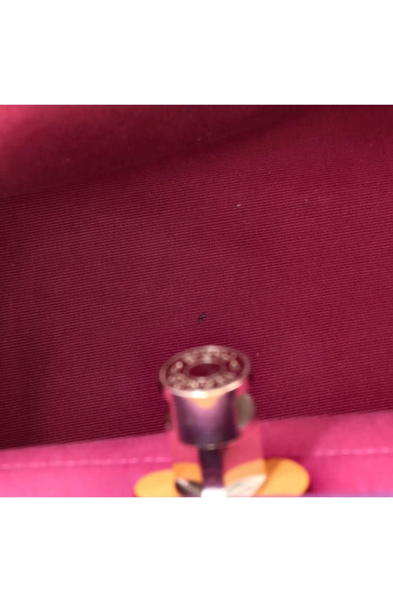 Pre-Owned Hermes Herbag Zip Leather and Toile 31, Alternate, color, Cassis