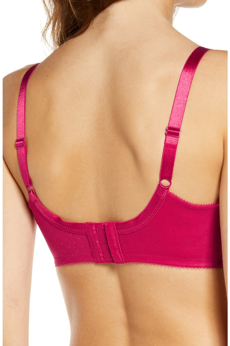 Retro Chic Full Figure Underwire Bra, Alternate, color, PERSIAN RED