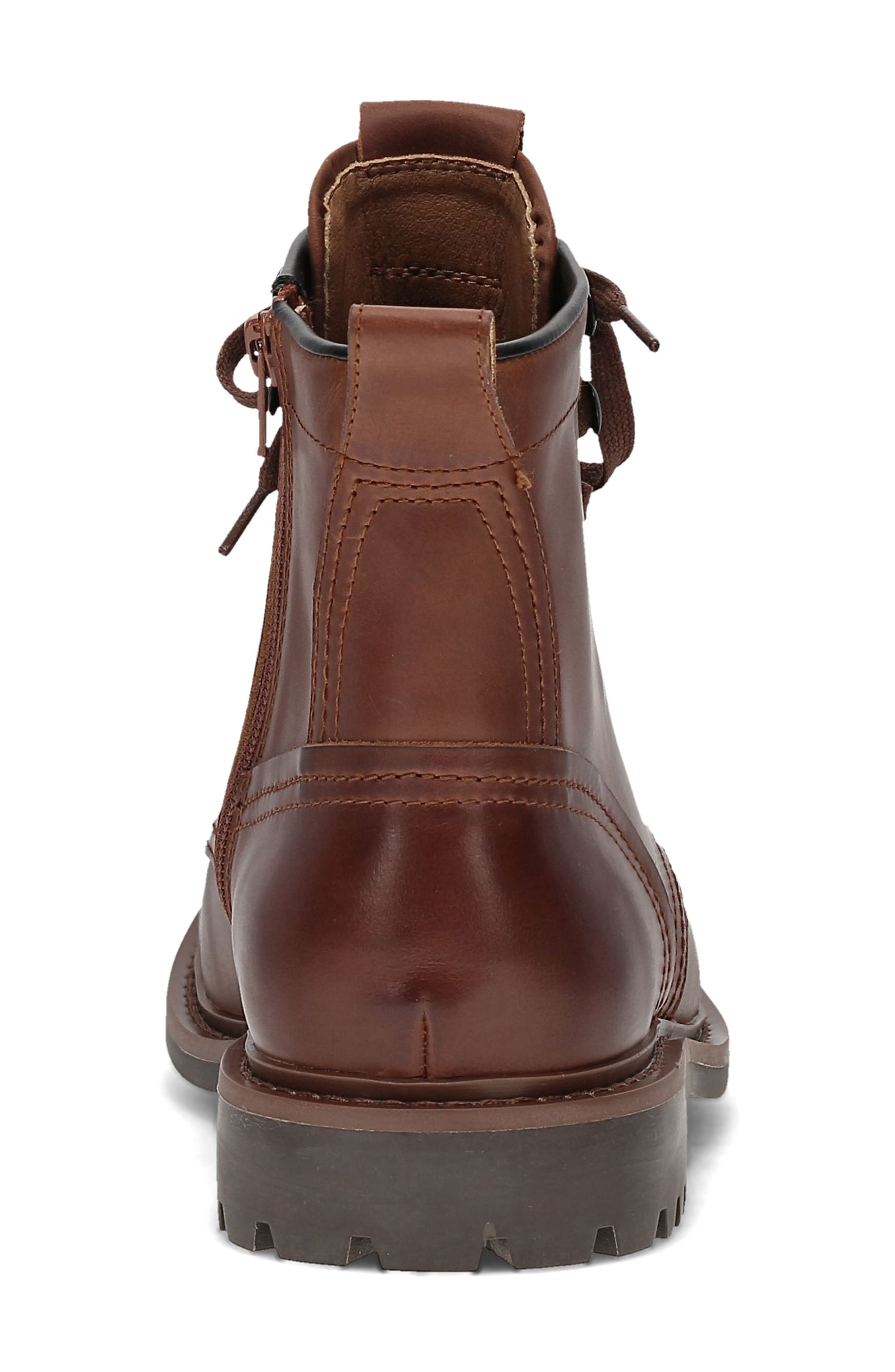 Dunn Leather Lace Up Boot, Alternate, color, WHISKEY