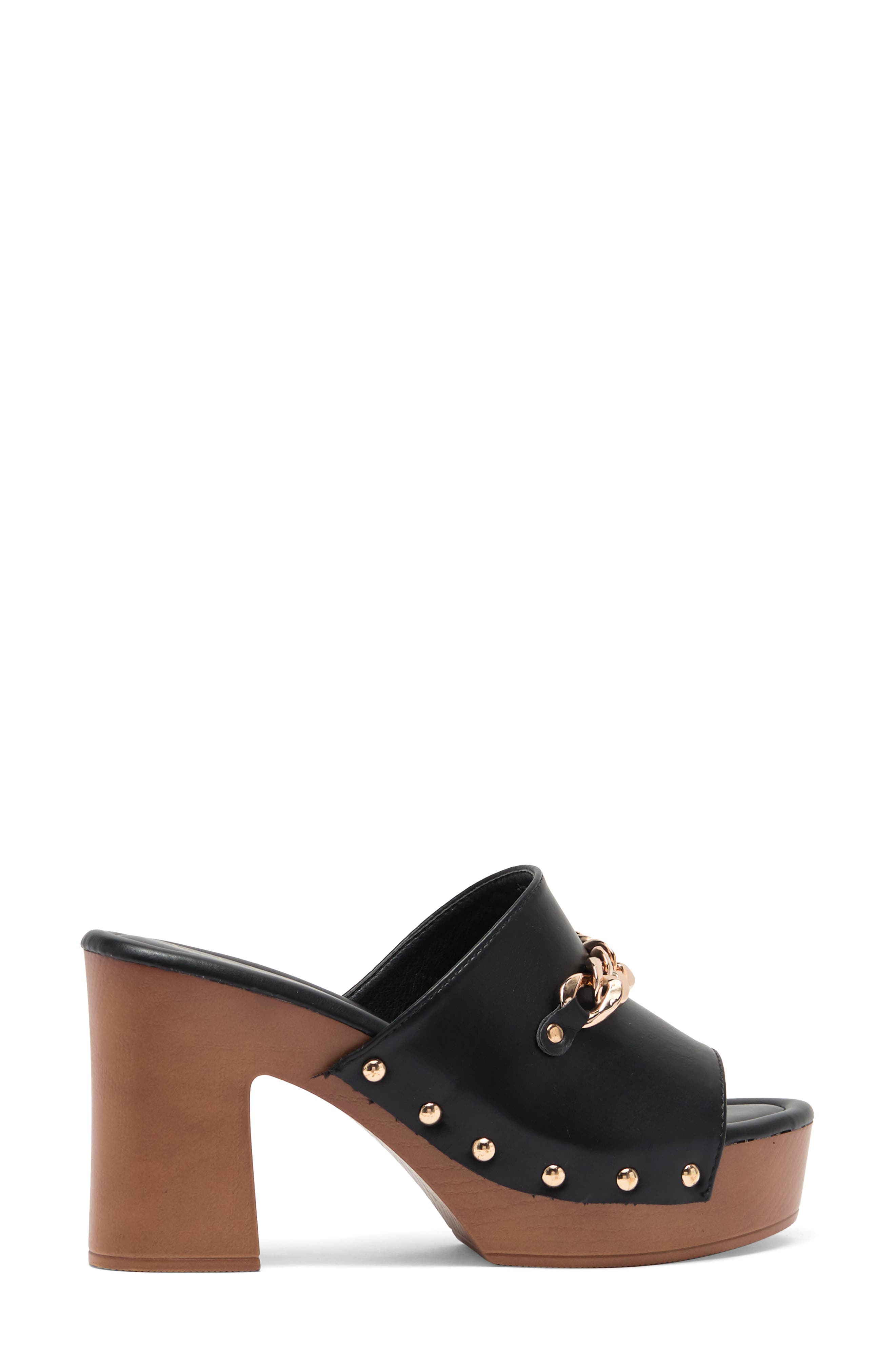 Nicole Miller Slip-on Chain Clog, Alternate, color, 