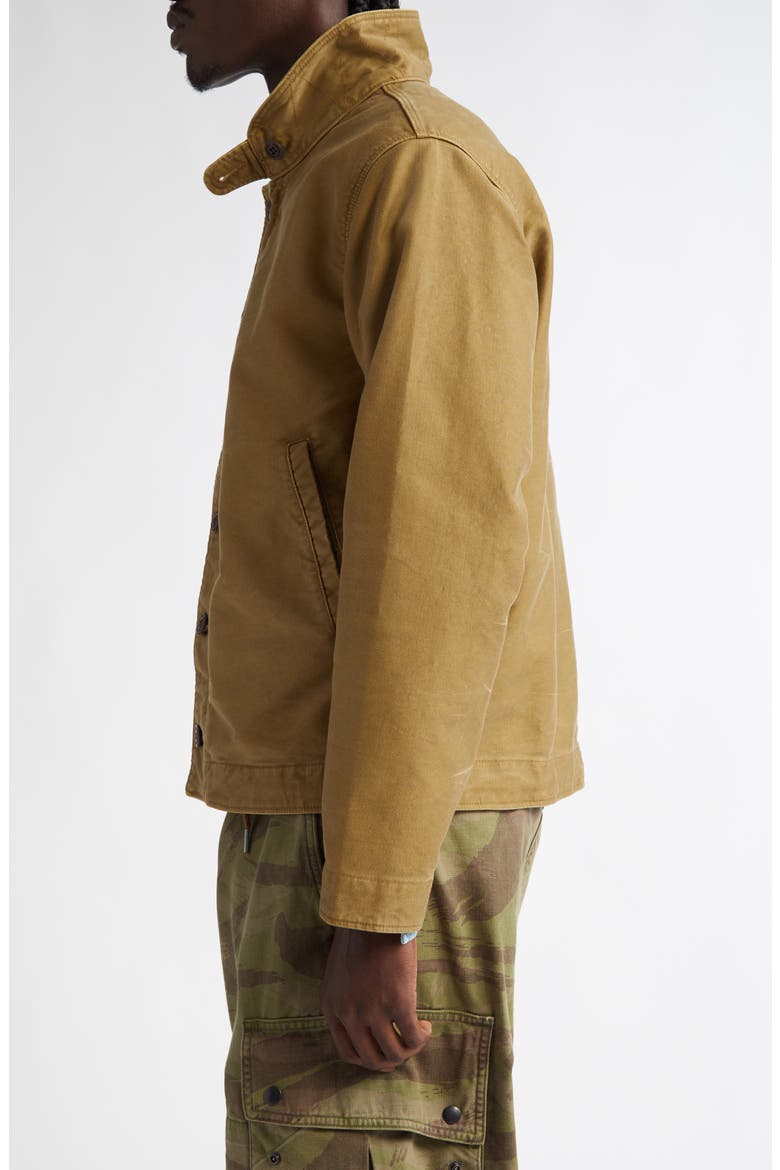 Bower Cotton Work Jacket, Alternate, color, KHAKI DRAB