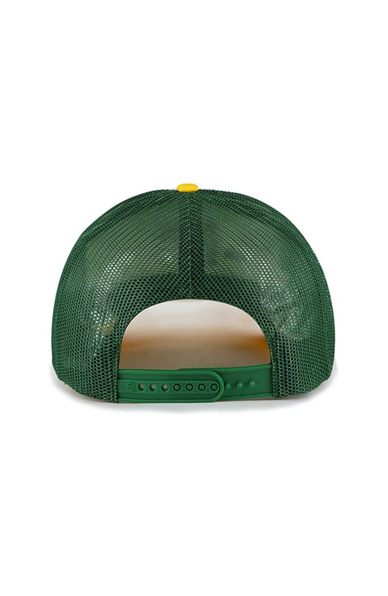 '47 Men's '47 White Oakland Athletics Foam Front Script Trucker Snapback Hat, Alternate, color, White