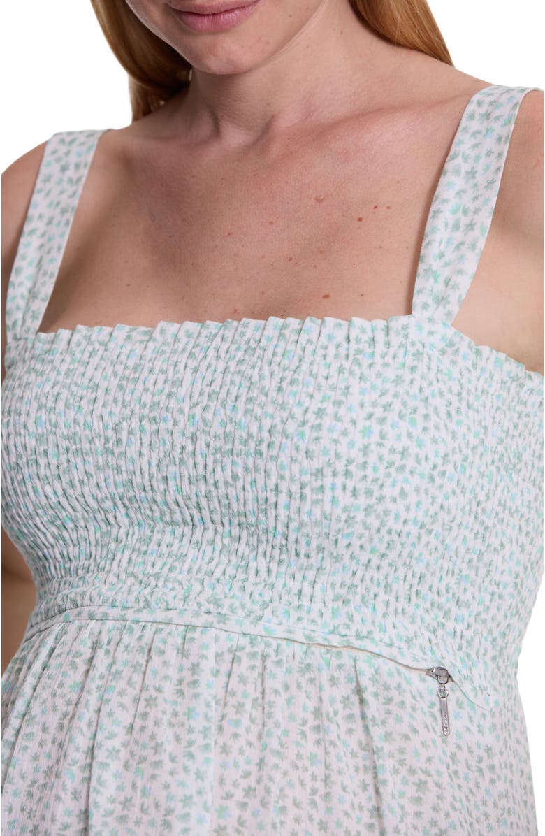 Cache Coeur Maternity and Nursing Top Ambre, Alternate, color, Sky