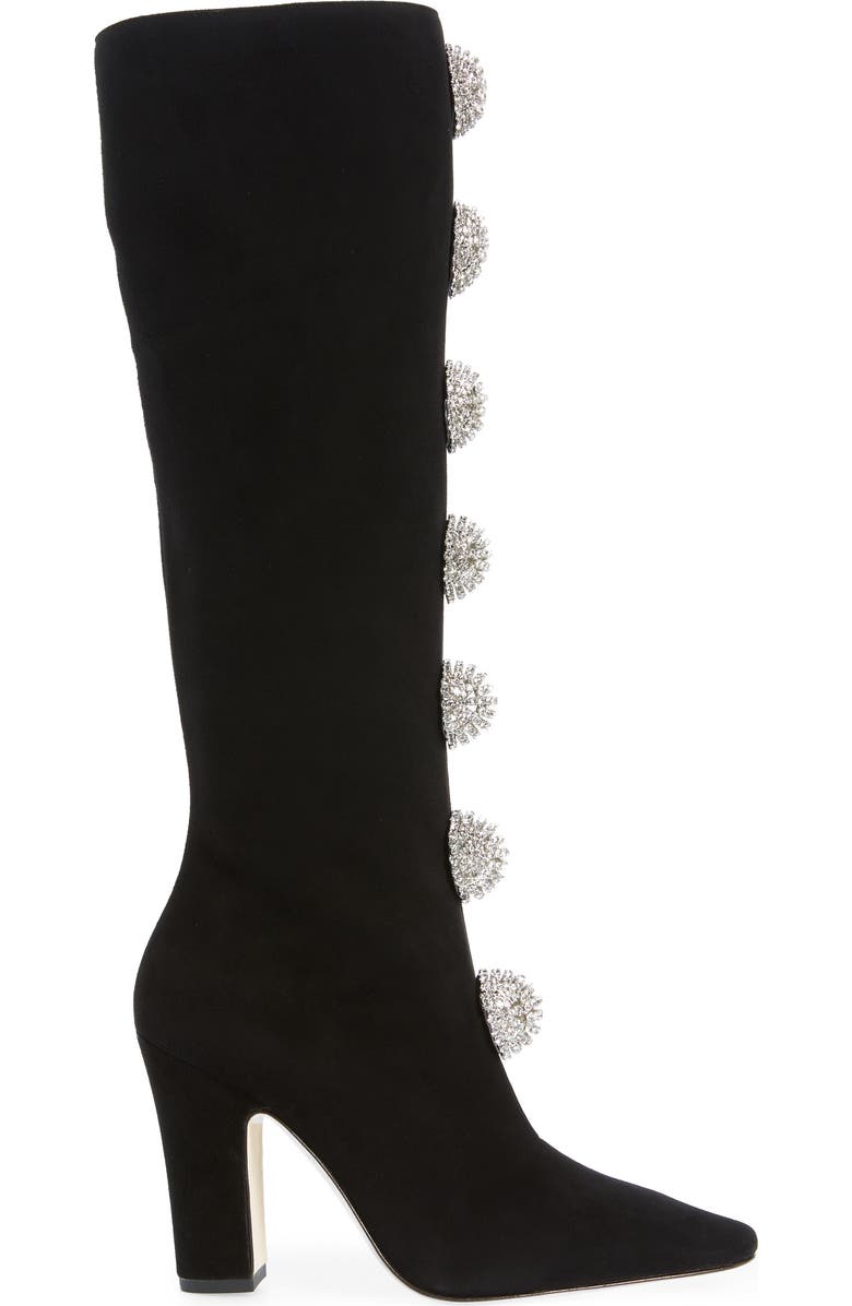 Manolo Blahnik Bobola Knee High Boot, Alternate, color,