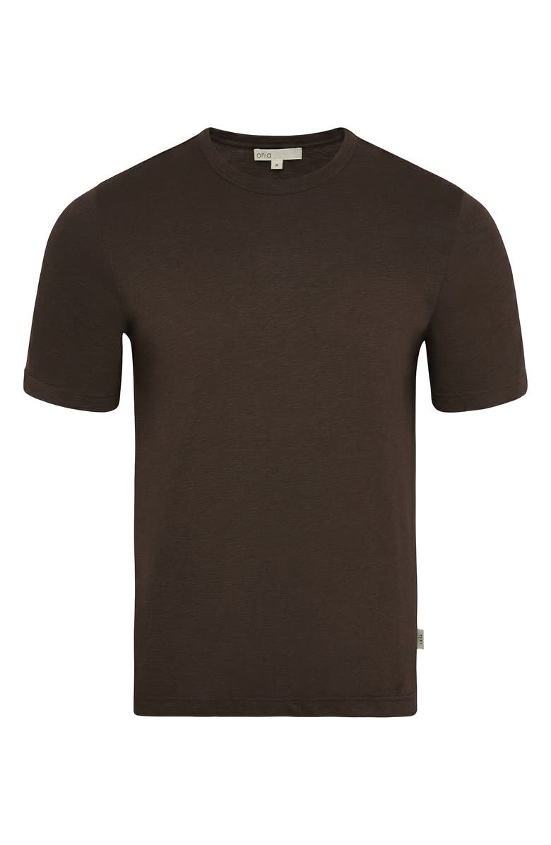 Onia Slub Knit T-Shirt, Main, color, Kona