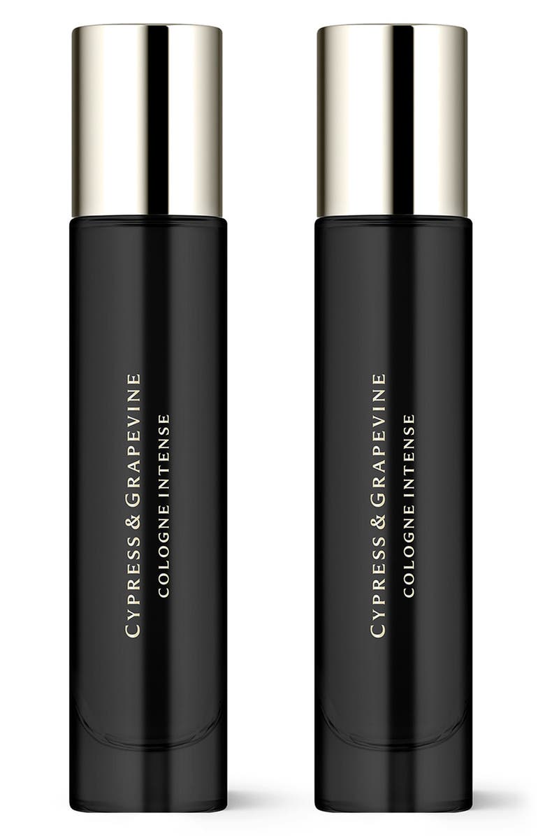 Jo Malone London<sup>™</sup> Cypress & Grapevine Cologne Intense Travel Spray Duo $90 Value, Main, color, 