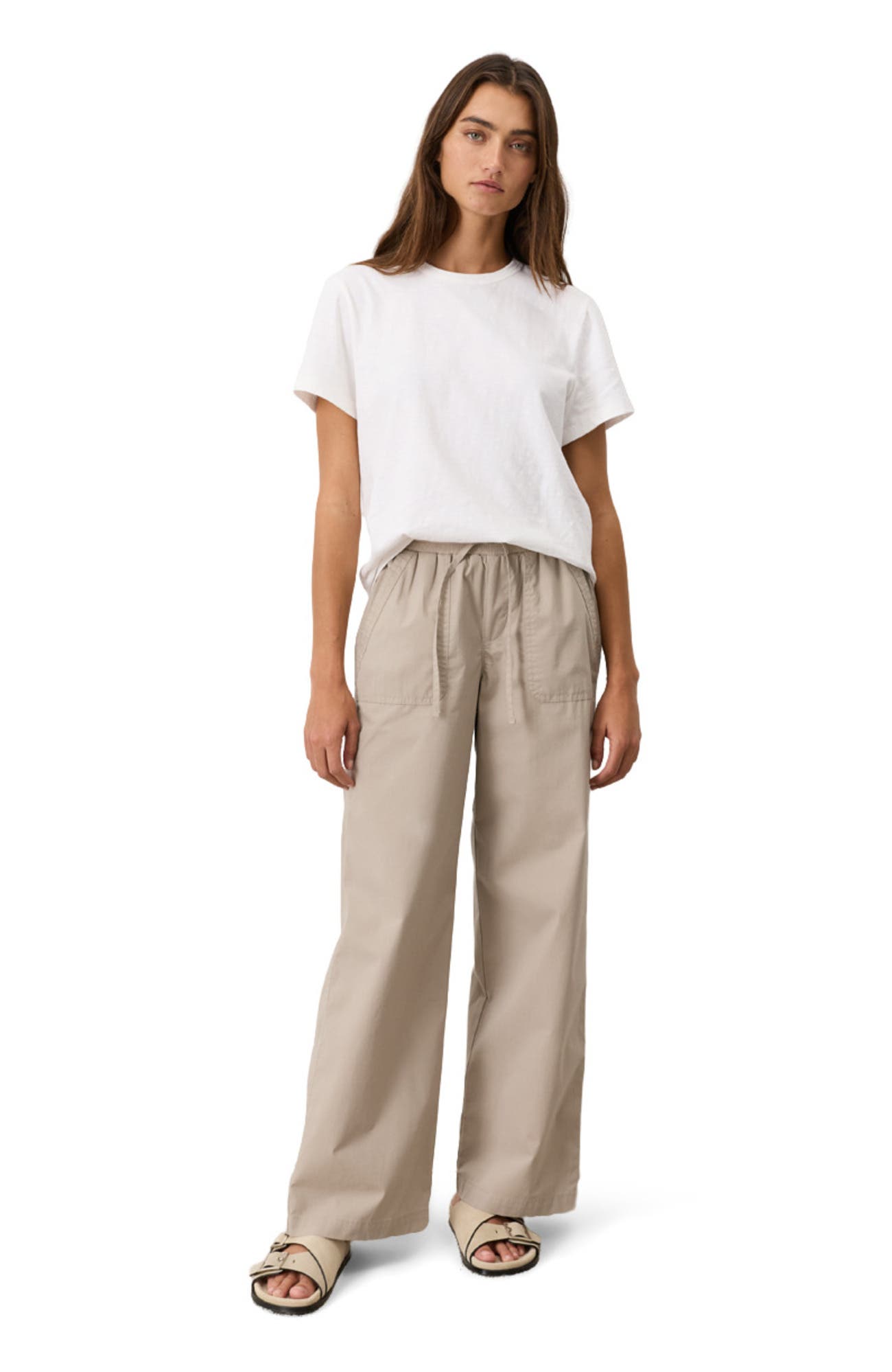 Organic Cotton Soft-Slub Essential Crewneck Tee - image 3