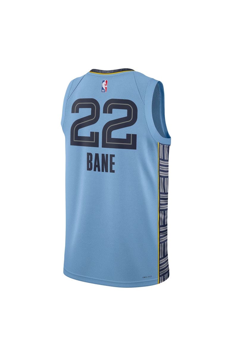 Jordan Brand Unisex Jordan Brand Desmond Bane Light Blue Memphis Grizzlies Swingman Jersey - Statement Edition, Alternate, color,