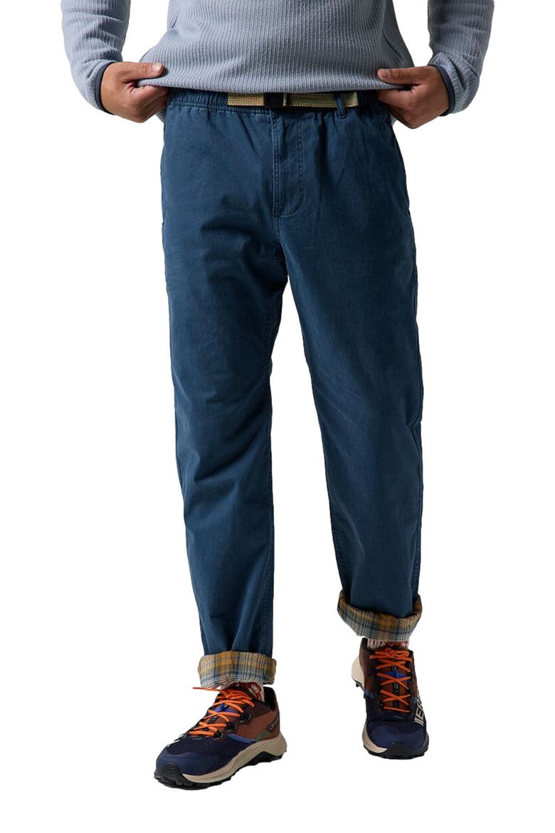 Venture Daily Flannel Lined Pant - Men's, Alternate, color, Midnight Blue