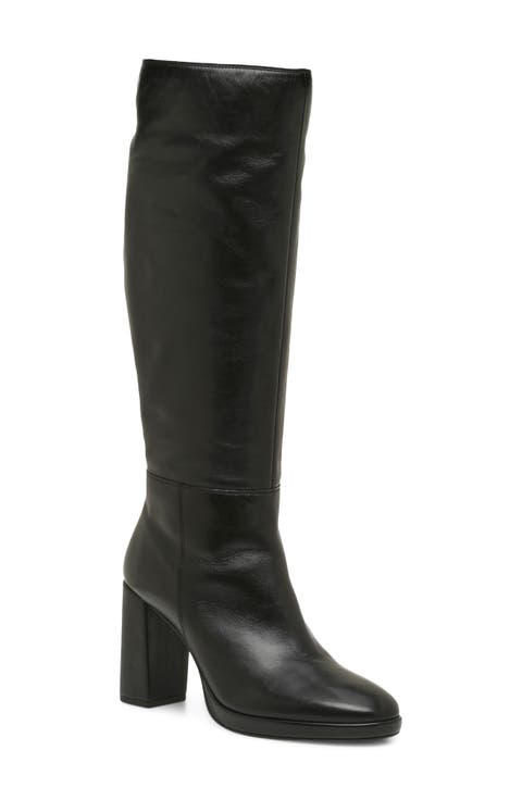 Lucina Leather Knee High Boot
