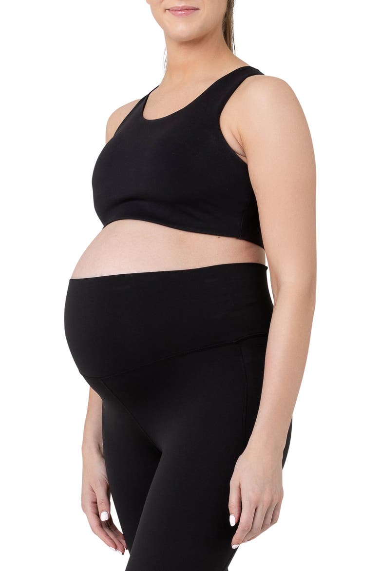 Tempo Crop Legging, Alternate, color, BLACK