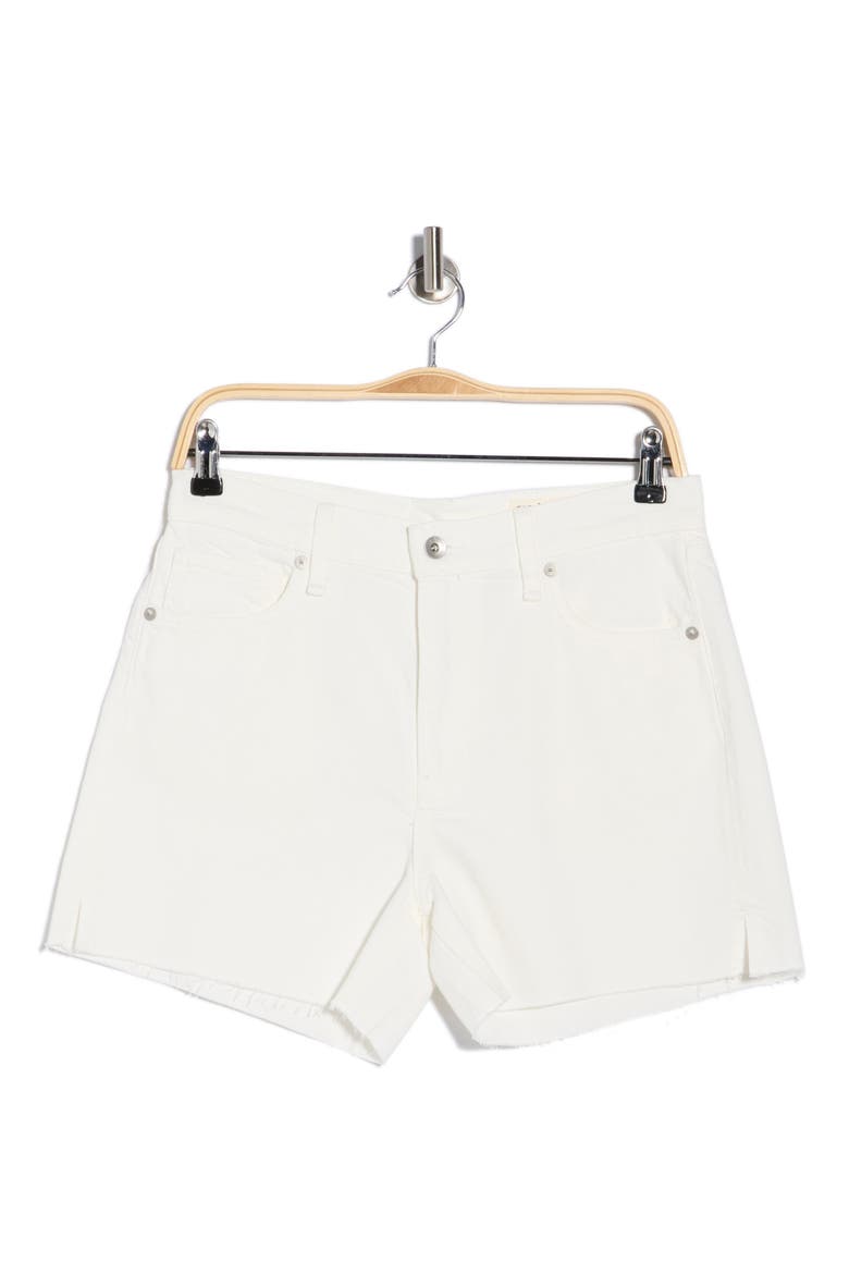 Retro Cutoff Denim Shorts, Alternate, color, WHITE