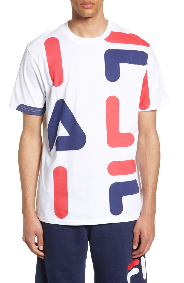 FILA Bennett Logo T-Shirt, Main, color, 