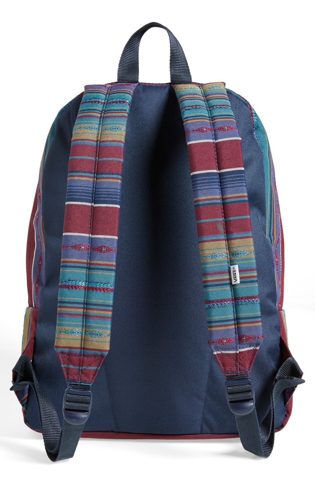 'Old Skool II' Backpack, Alternate, color, WOVEN DOBBY STRIPE