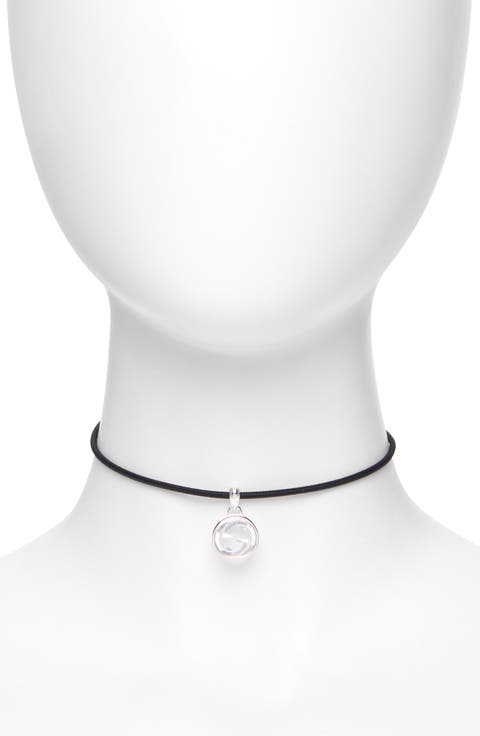 Interlocking GG Magnetic Cord Necklace