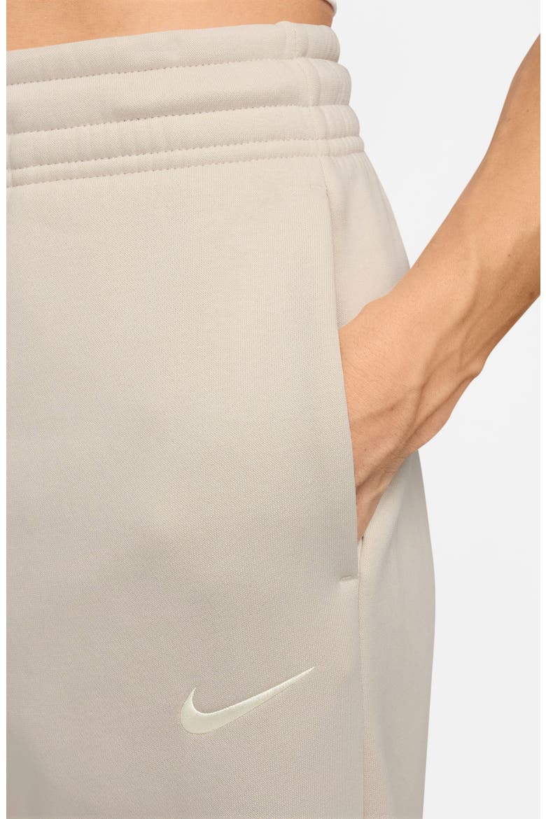Sportswear Phoenix High Waist Wide Leg Sweatpants, Alternate, color, LIGHT OREWOOD BROWN/SAIL