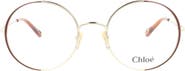 Chloé Fashion 53mm Round Optical Glasses