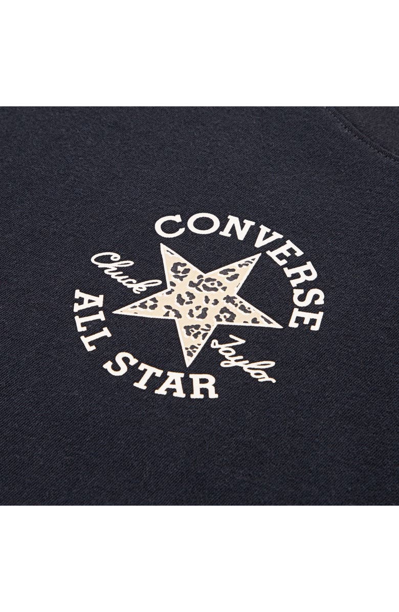 Converse Kids' Logo Boxy T-Shirt & Flared Leggings Set, Alternate, color, 