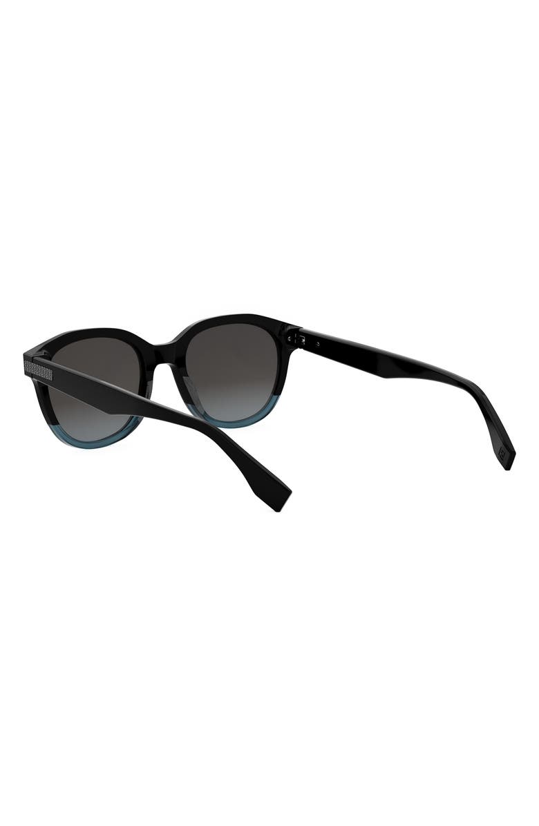 Fendi 'Fendi Essential 52mm Rectangular Sunglasses, Alternate, color, 